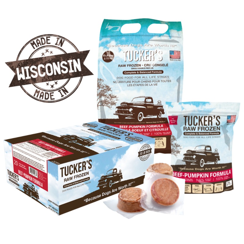 Tucker’s Beef, Pork & Pumpkin Frozen Dog Food