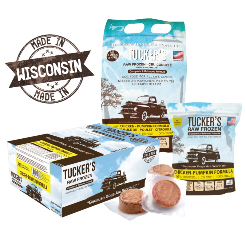 Tucker’s Chicken & Pumpkin Frozen Dog Food