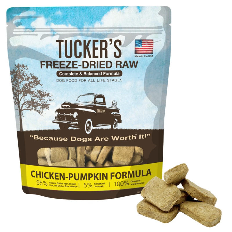 Tuckers Chicken and Pumpkin Freeze Dried Dog Food
