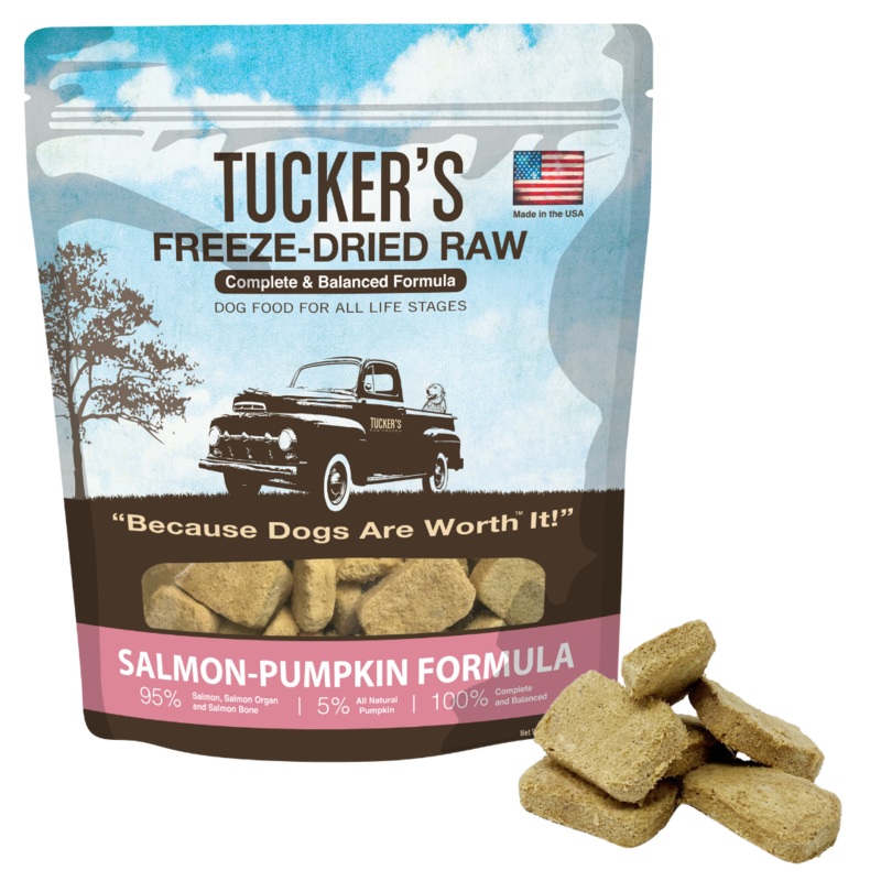 Tuckers Salmon and Pumpkin Freeze Dried Dog Food