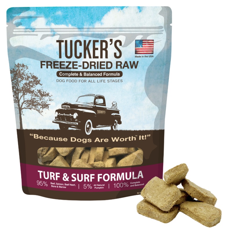 Tuckers Turf and Surf Freeze Dried Dog Food