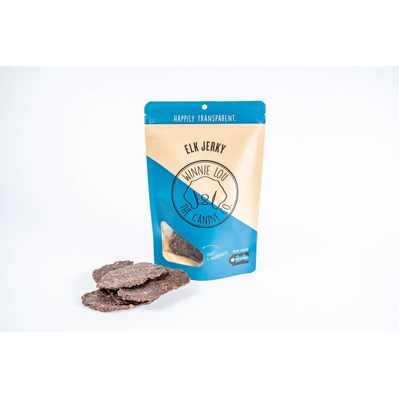 Winnie Lou – Elk Jerky Treats 2.5oz