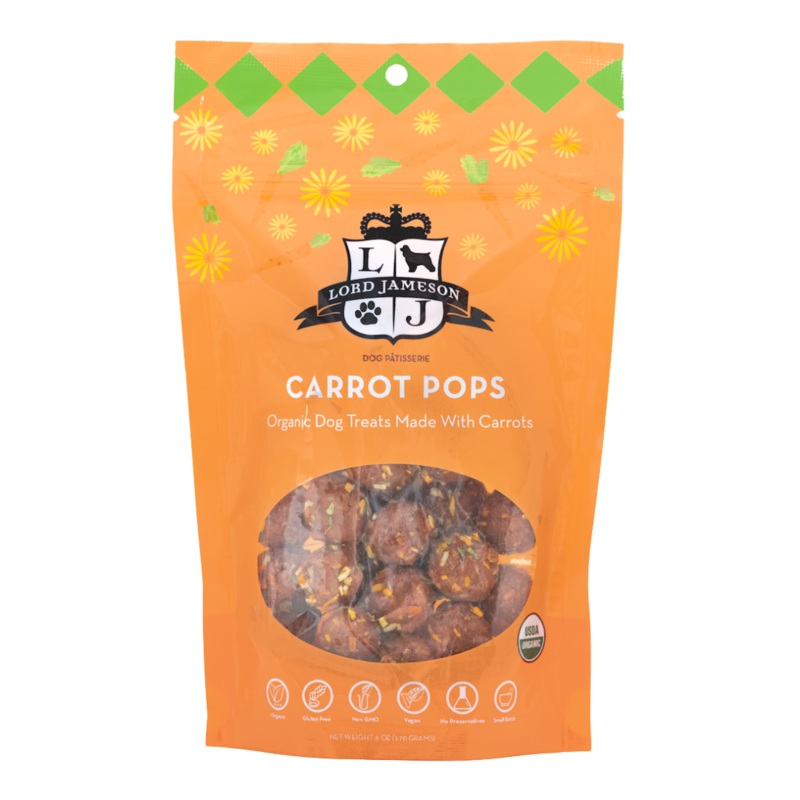 Lord Jameson Carrot Pops Dog Treats