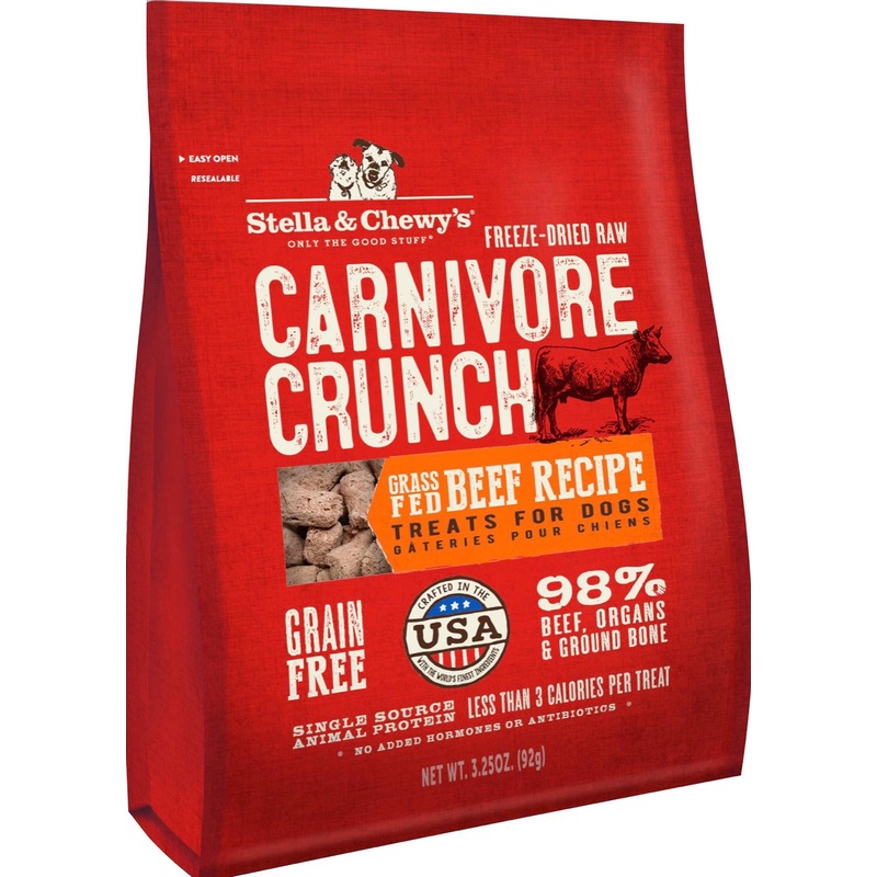Stella & Chewy’s Carnivore Crunch Beef Recipe Dog Treats