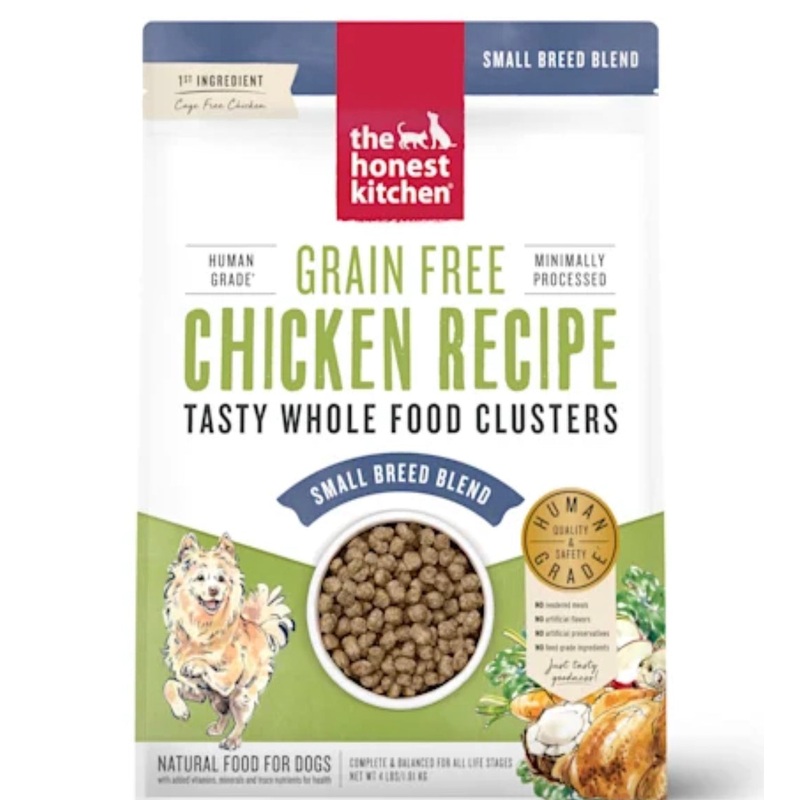 The Honest Kitchen Small Breed Grain Free Chicken Clusters Dog Food