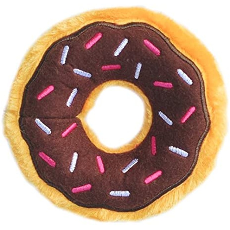 Zippy Paws Mini Chocolate Donutz Dog Toy