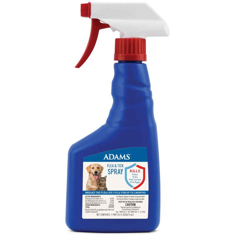 ADAMS  FLEA & TICK SPRAY 16oz