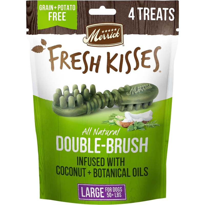 Fresh Kisses Infused With Coconut Oil + Botanical Oils – For Large Dogs
