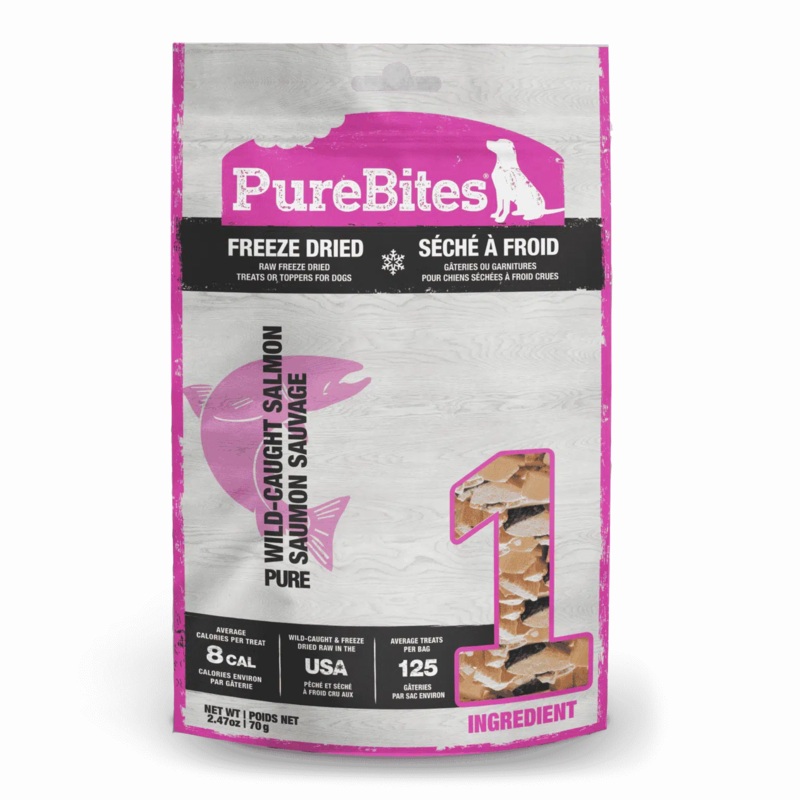 Purebites Salmon Freeze Dried Dog Treats