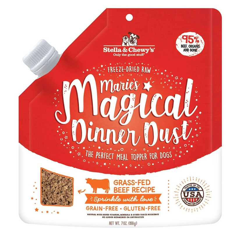Stella & Chewy’s Magical Dinner Dust Beef Dog Topper