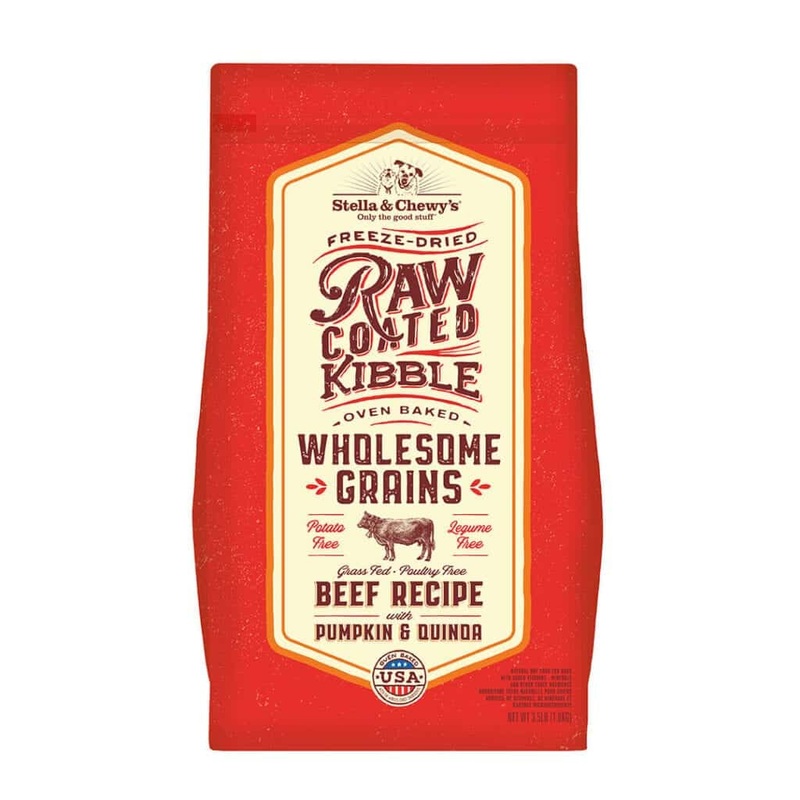 Stella & Chewy’s Raw Coated Wholesome Grains Beef Dog Food