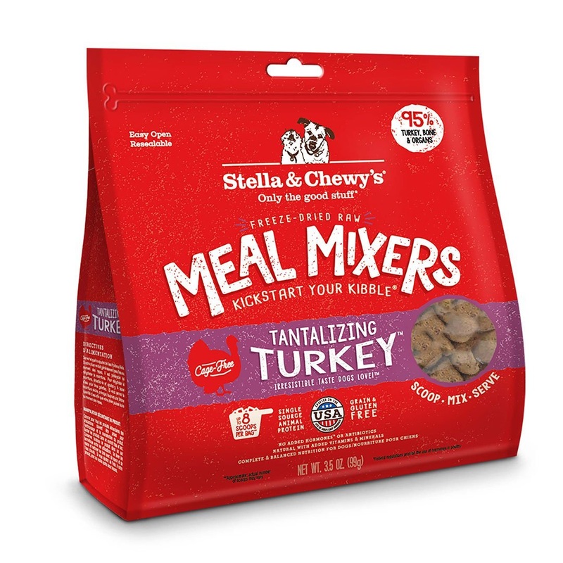 Stella & Chewy’s Tantalizing Turkey Meal Mixer Freeze Dried Dog Food