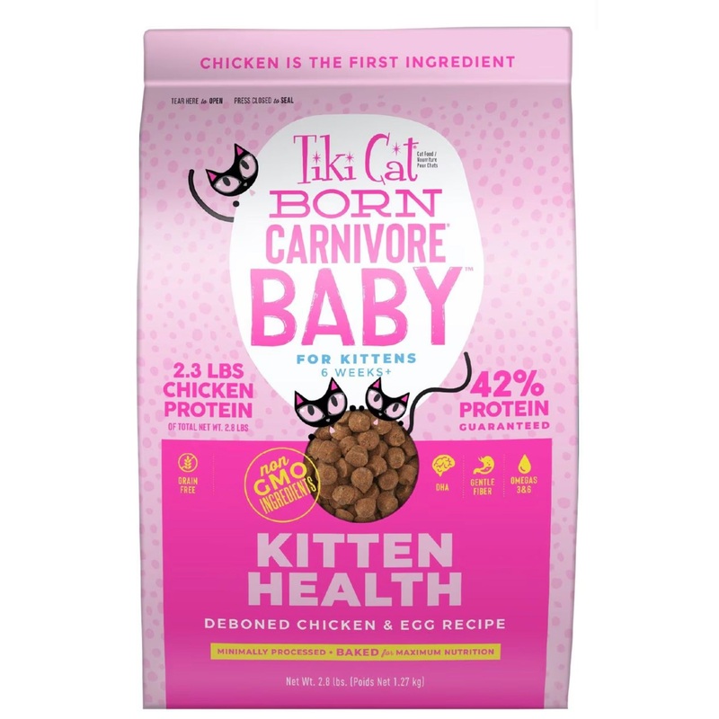 Tiki Cat Born Carnivore Baby For Kitten