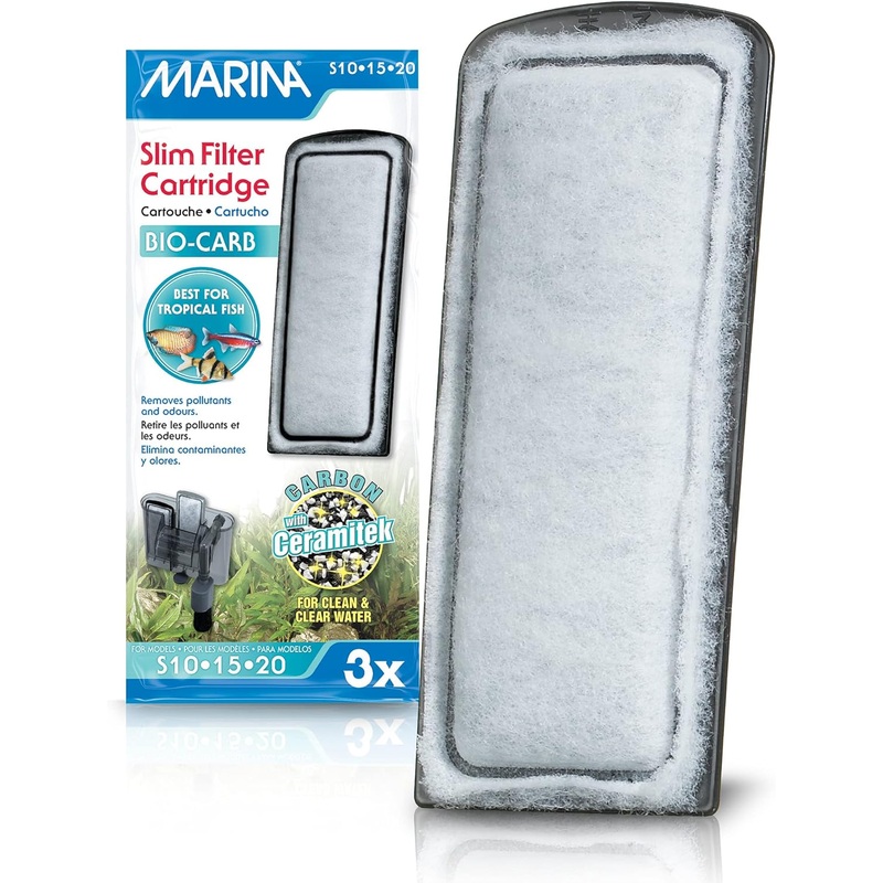 MARINA SLIM FILTER CARBON PLUS 3PK