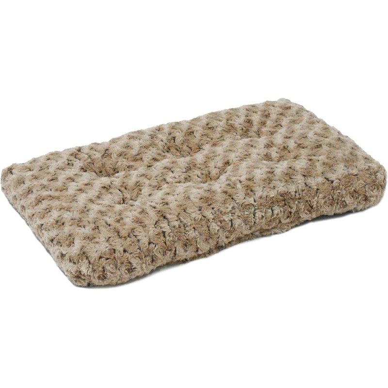 Ombre’ Mocha Swirl Fur Pet Bed 42in