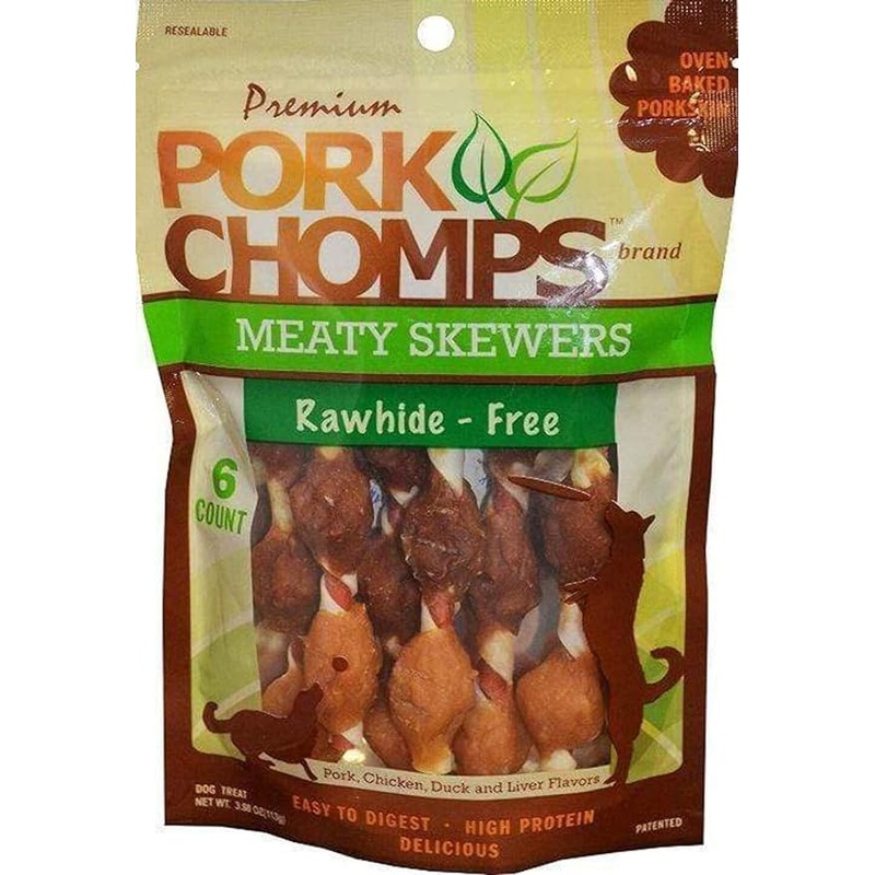 PORK CHOMP MEATY SKEWERS 6CT
