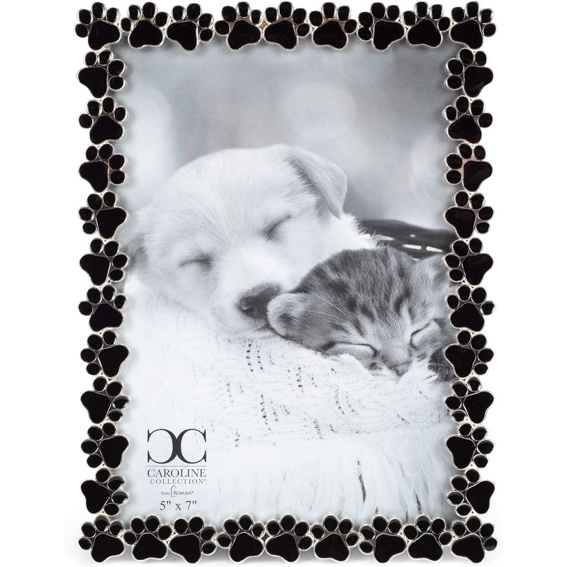 ROMAN BLACK PAW PRINT FRAME5X7