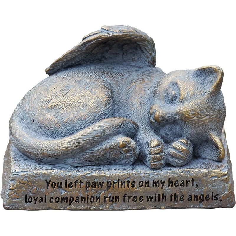 ROMAN CAT WITH WINGS STATUE