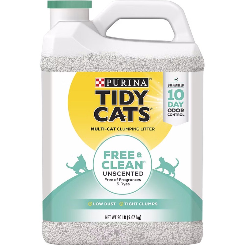 TIDY CAT SCOOP FREE & CLEAN|20lb|35lb