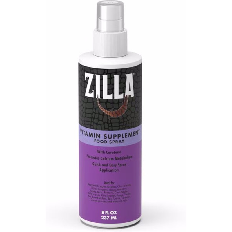 ZILLA REPTILE VITAMIN SPRAY 8oz