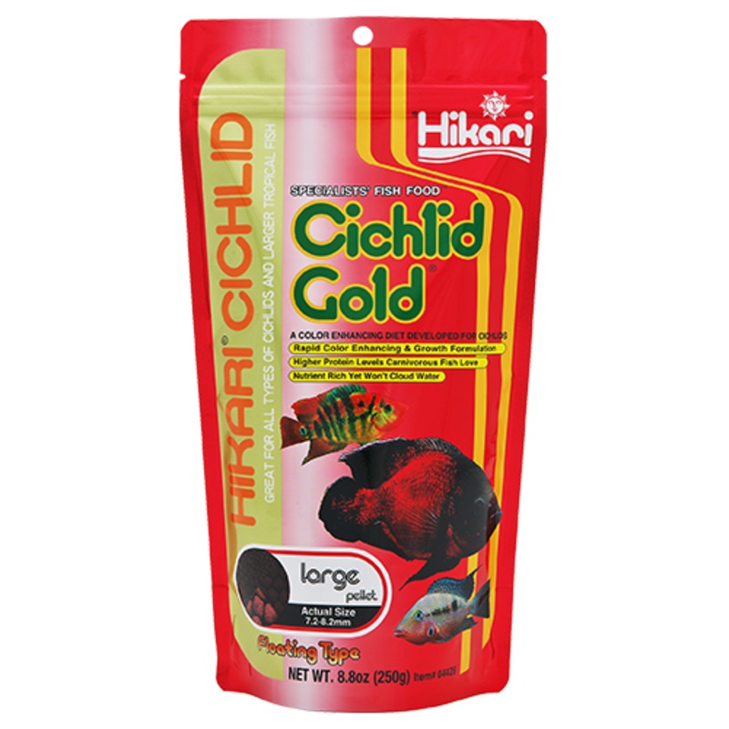 HIKARI CICHLID GOLD LARGE 8 oz