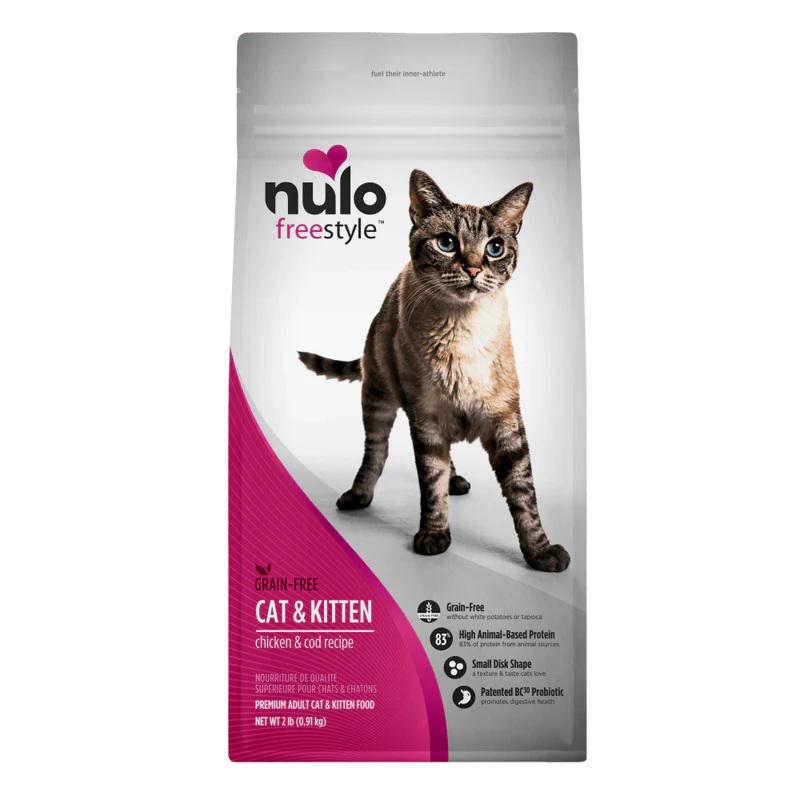 NULO CAT CHICKEN & COD|2lb|5lb|12lb