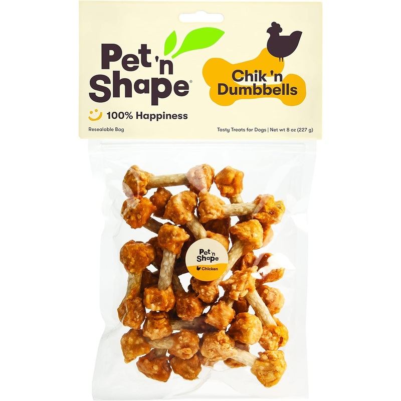 PET N SHAPE CHIK N DUMBBELL|8oz|32oz