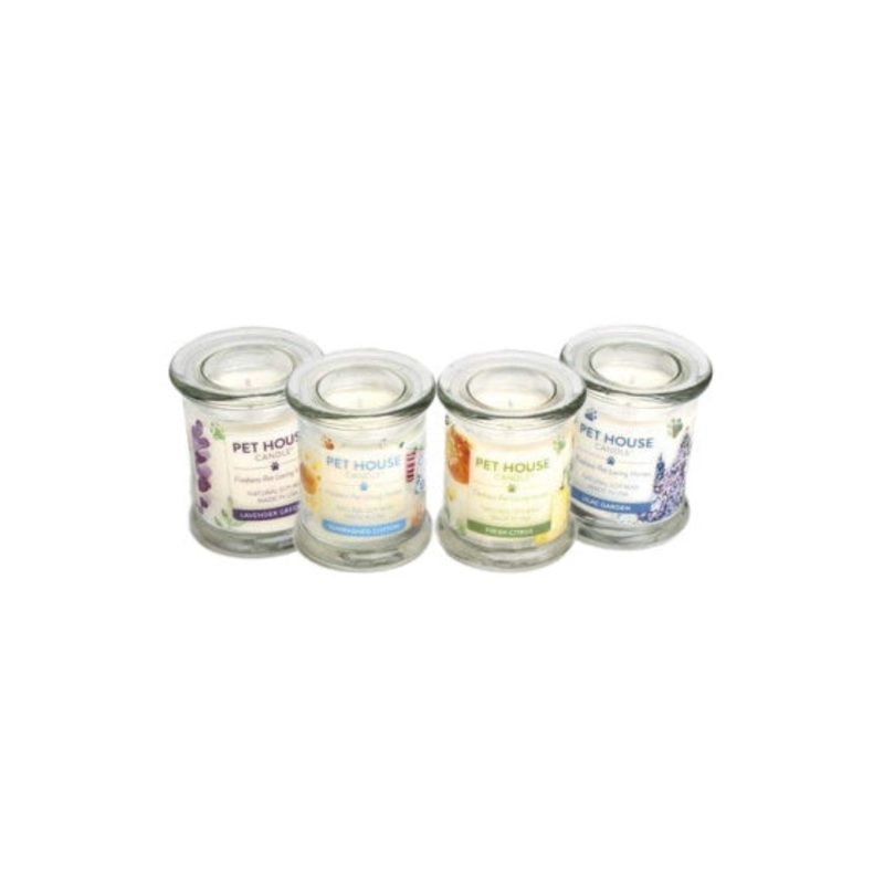 Pet House Large Candles 9oz|Pink Sugar|Fresh Citrus|Furever Loved Memorial Candle|Pumpkin Spice|Lilac Garden|Lavender Green Tea|Mango Peach|Sunwashed Cotton|Bamboo Watermint|Juicy Melon|Apple Cider|Autumn Harvest|Mandarin Sage|Mediterranean Sea|Vanilla Sa