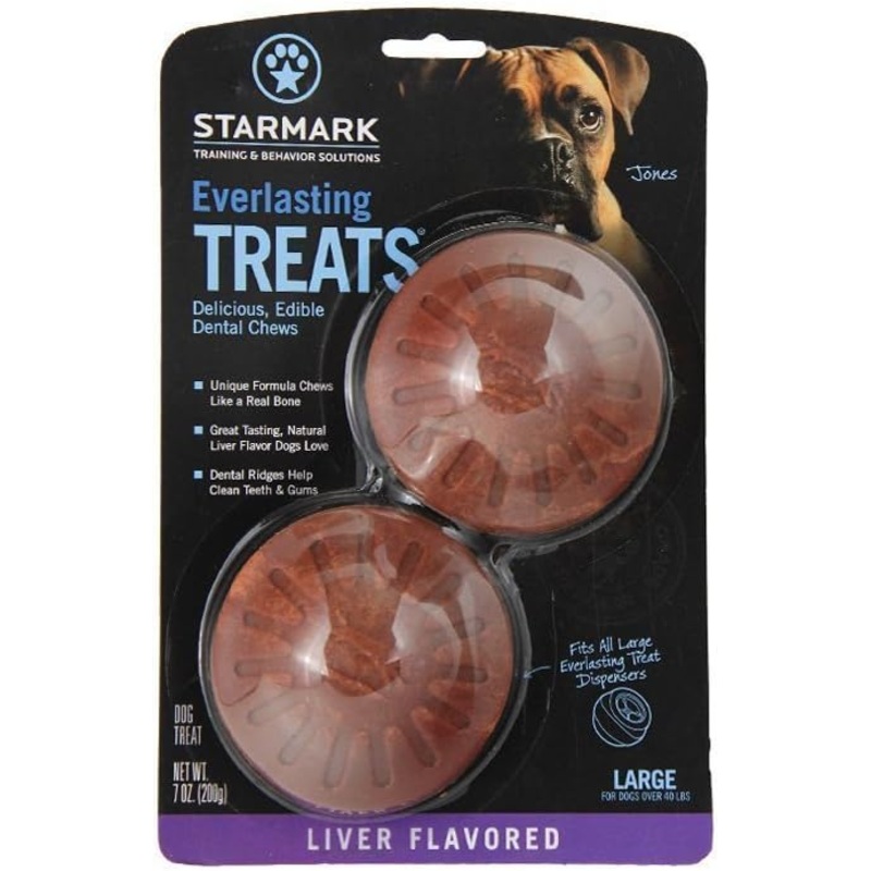 STARMARK Everlasting Original Domed Treats Liver flavor 2pk