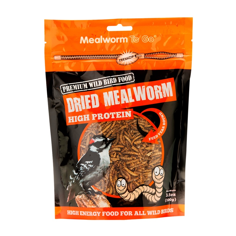 UNIPET MEALWORM TO GO|3.53oz Bag|5.5oz Tub|17.64oz Bag|30oz Bag