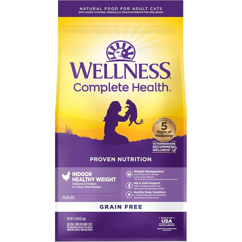 WELLNESS CAT INDOOR HEALTH 11.5lb