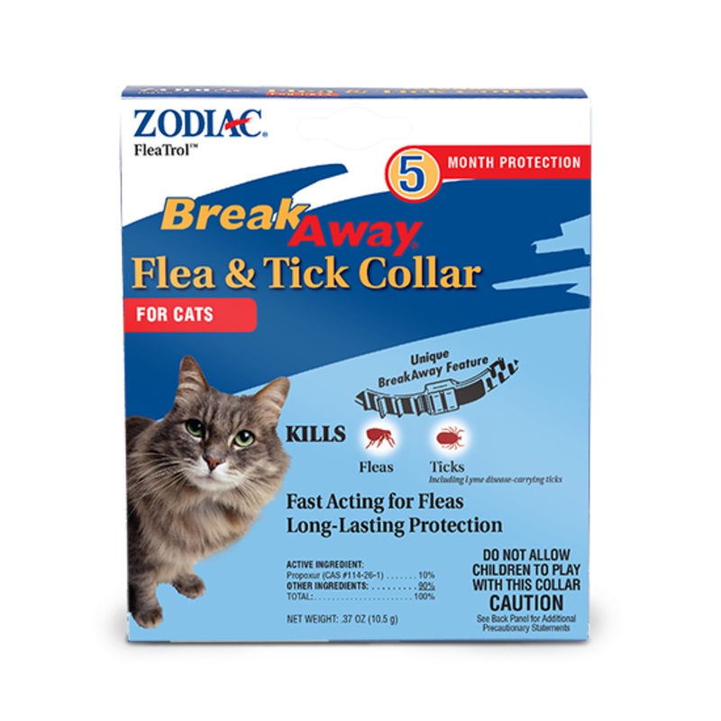 ZODIAC Breakaway Flea & Tick Collar for Cats