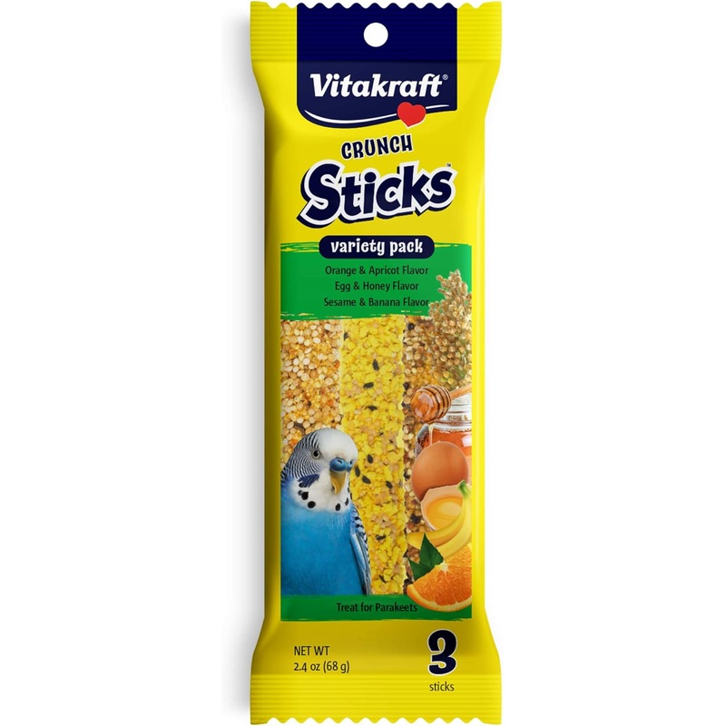VITA CRUNCH Sticks Variety Pack for Parakeets