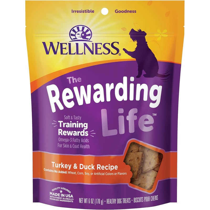 WELLNESS Rewarding Life Turkey & Duck grain free soft treat 6oz