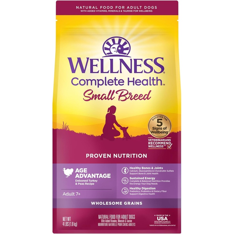 WELLNESS Small Breed Senior Dog Food