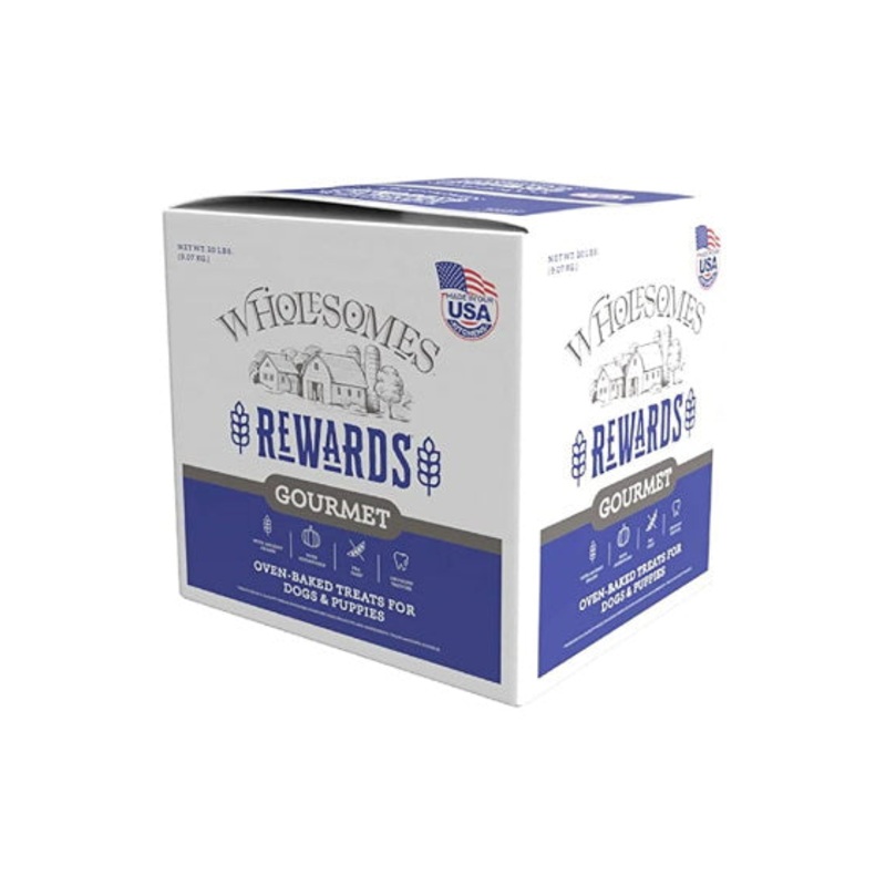 Wholesomes REWARDS Gourmet Dog Treats 20lb Box