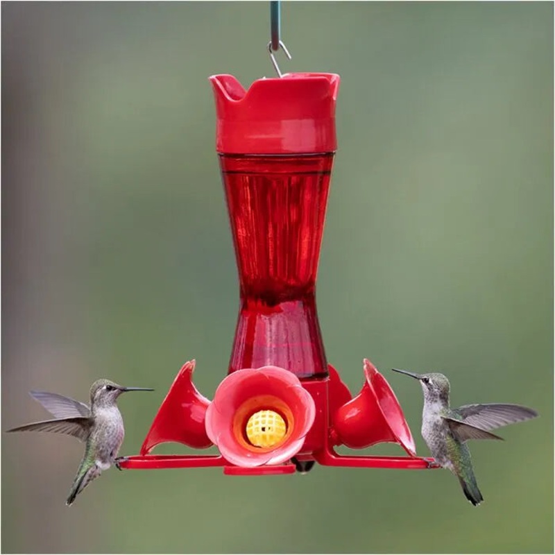 PERKY PET PINCH GLASS RED 8 OZ