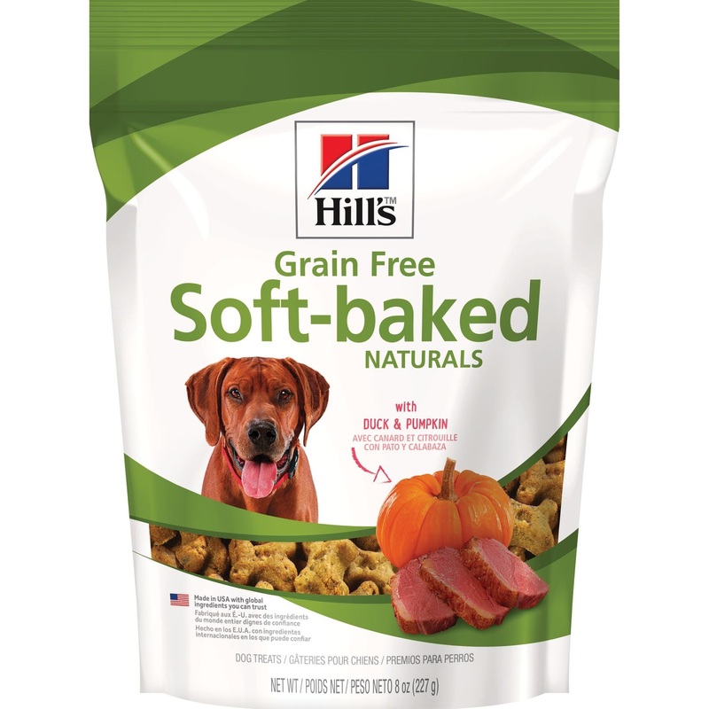 Science Diet Grain Free Soft-Baked Naturals with Duck & Pumpkin Dog Treats 8-oz