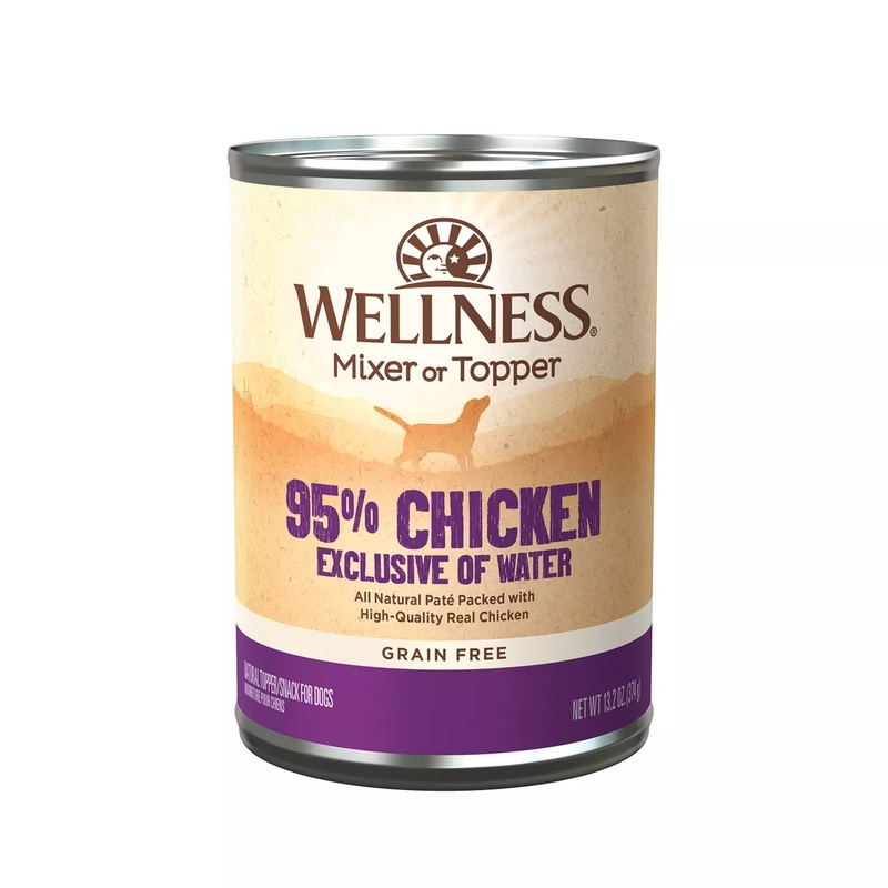 WELLNESS DOG 95% CHICKEN 12.5z