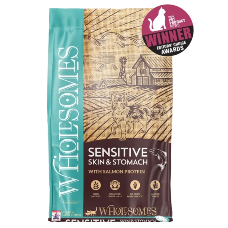 WHOLESOME CAT SALMON & RICE 10-lb