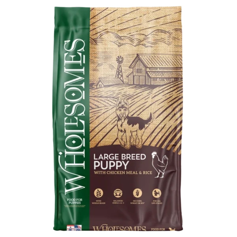 Wholesome Large Breed Puppy 35-lb