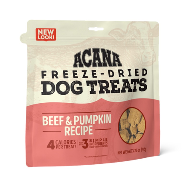 ACANA K9 BEEF & PUMPKIN FREEZE DRIED TREATS