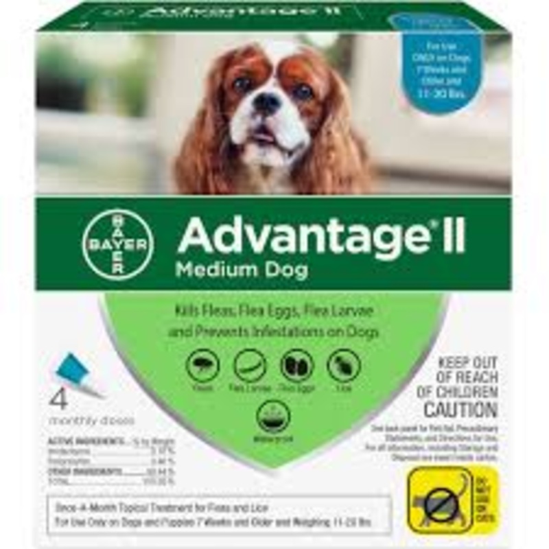 Bayer Advantage II Medium Dog