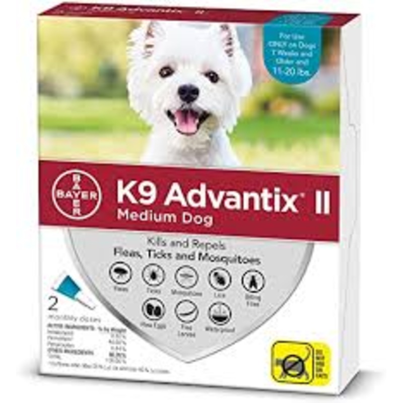 Bayer K9 Advantix II Medium Dog