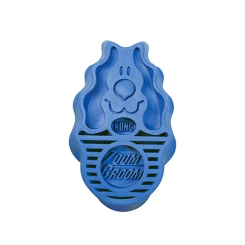 KONG ZoomGroom Brush for Dogs & Puppies