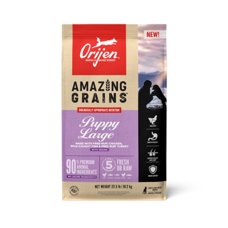 ORIJEN Amazing Grains Puppy Large 22.5lb