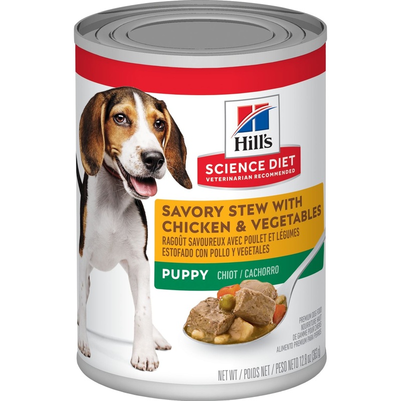 Science Diet Puppy Savory Stew with Chicken & Vegetables