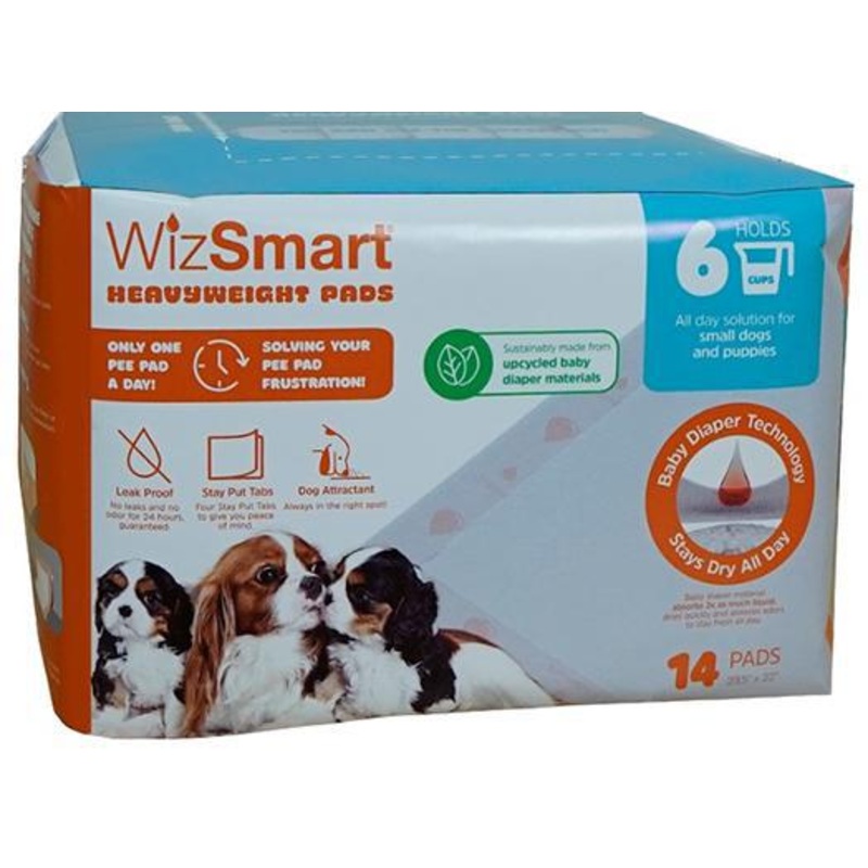 WIZSMART SUPER 14PK DOG PADS