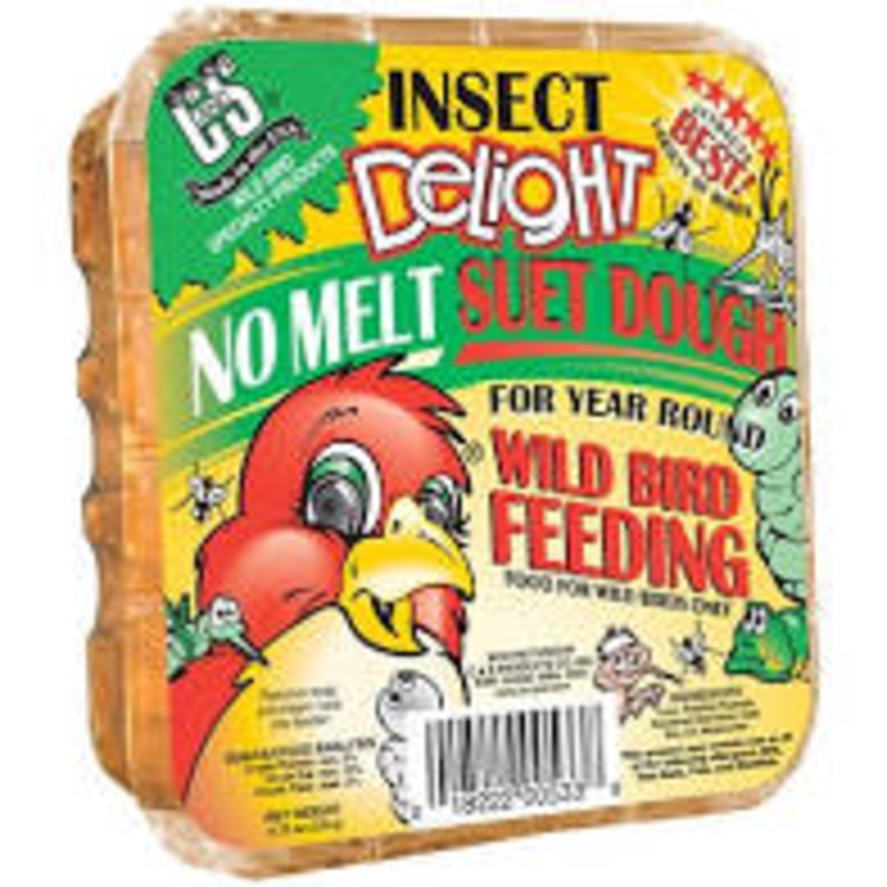 C&S Treat Cake 11.75 oz|Insect|Woodpecker|Hot Pepper|Mealworm