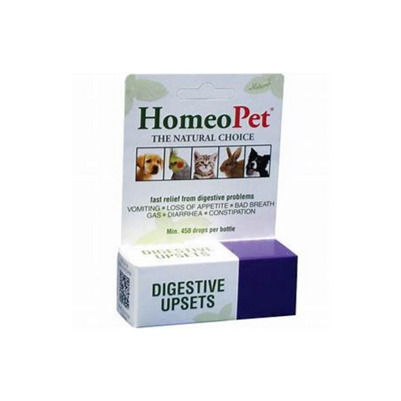 HomeoPet Digestive Upsets Dog, Cat, Bird & Small Animal Supplement, 450 drops